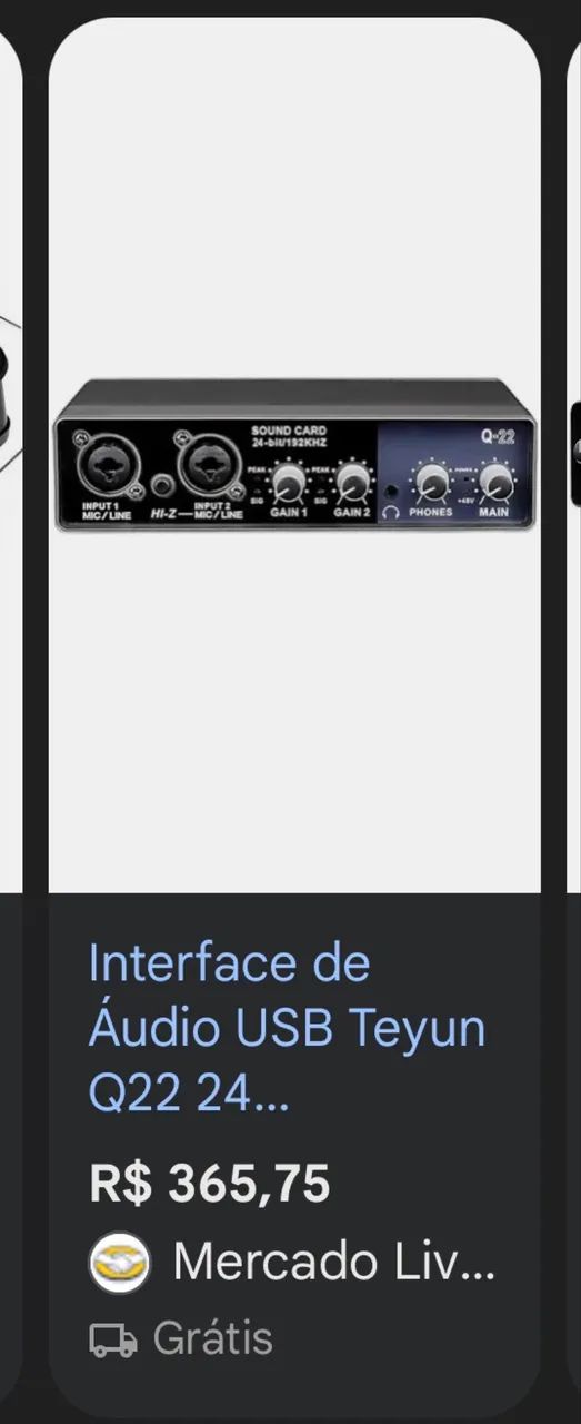 Interface teyun Q22 - 24bit/192kHz- SEMINOVO - Foto 3