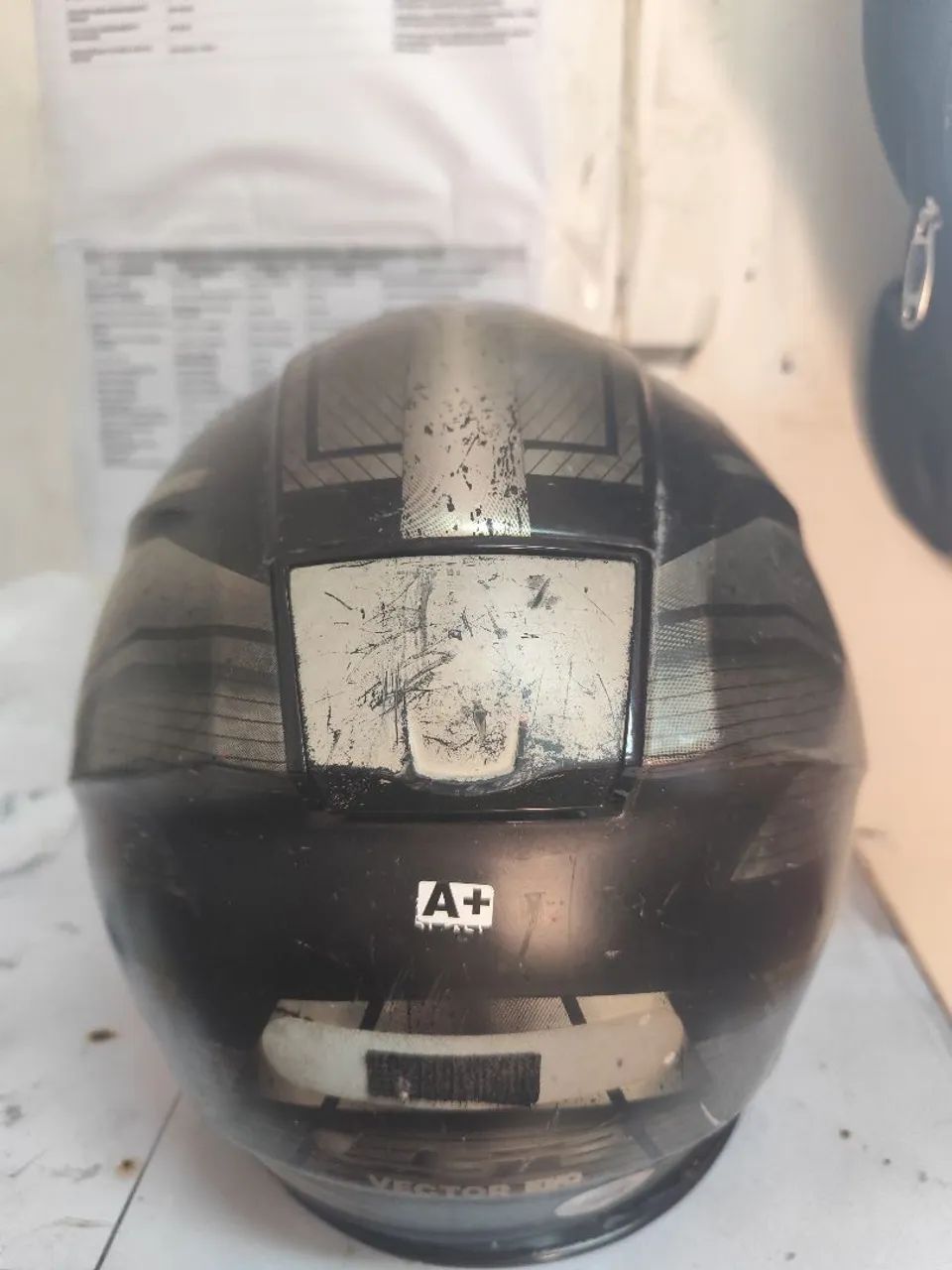 Capacete LS2 Vector Tripla Proteção  - Foto 5