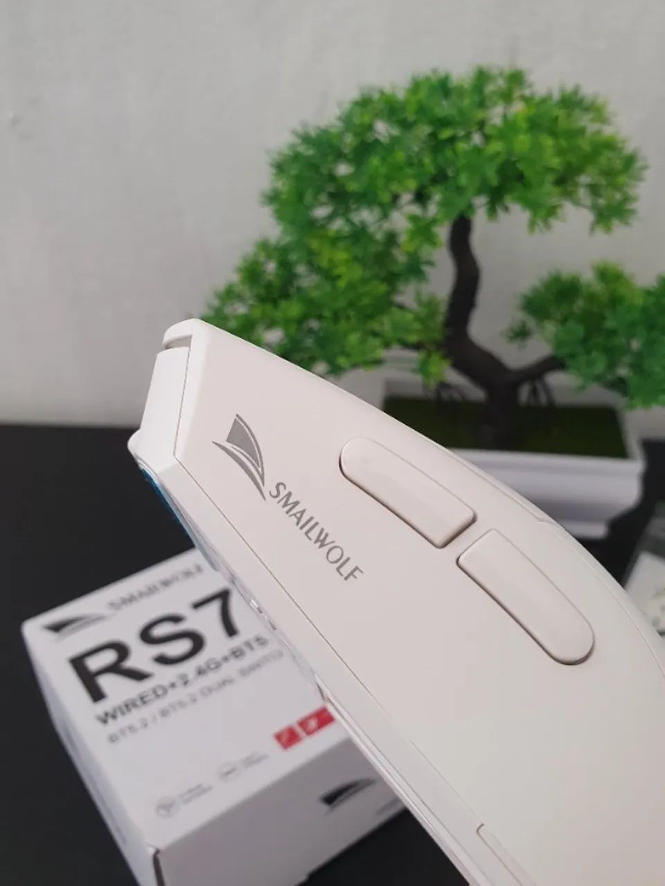 Mouse SMAILWOLF RS7 Gamer 20.000 DPI Tri-Mode - Foto 5