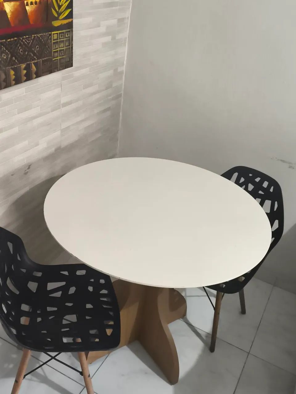 Mesa com 2 cadeiras - Foto 2