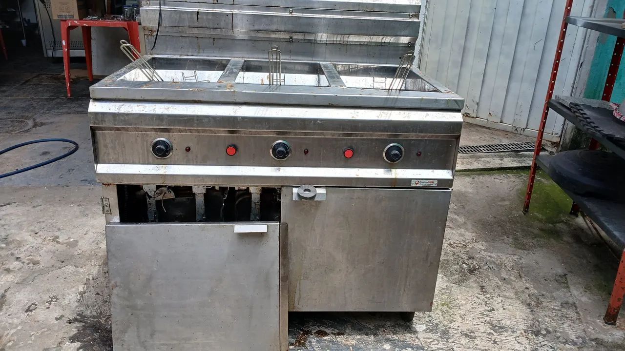 Fritadeira inox gastro UBM! industrial!