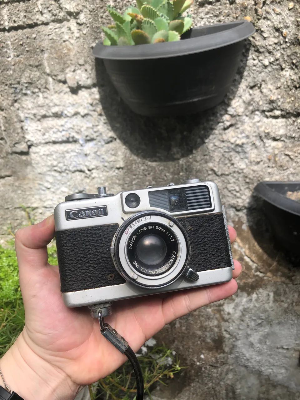 Câmera canon demi EE17 1966 raridade - Câmeras e Filmadoras