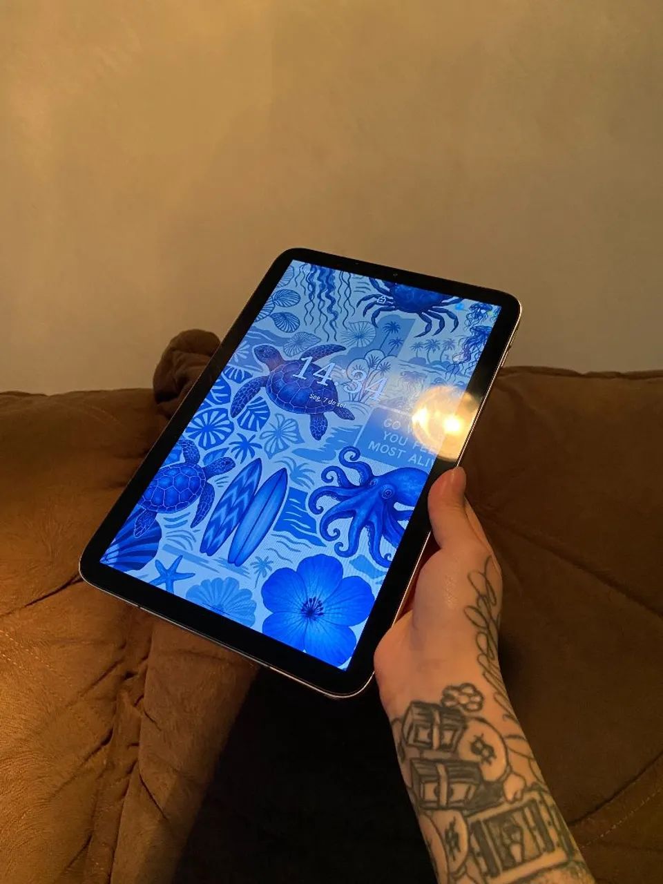 Tablet Android 14, 8 Ram e 512GB com Teclado e Capa - Foto 2