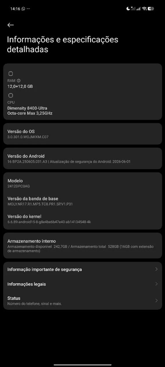 Poco X7 pro 512/12 - Foto 5