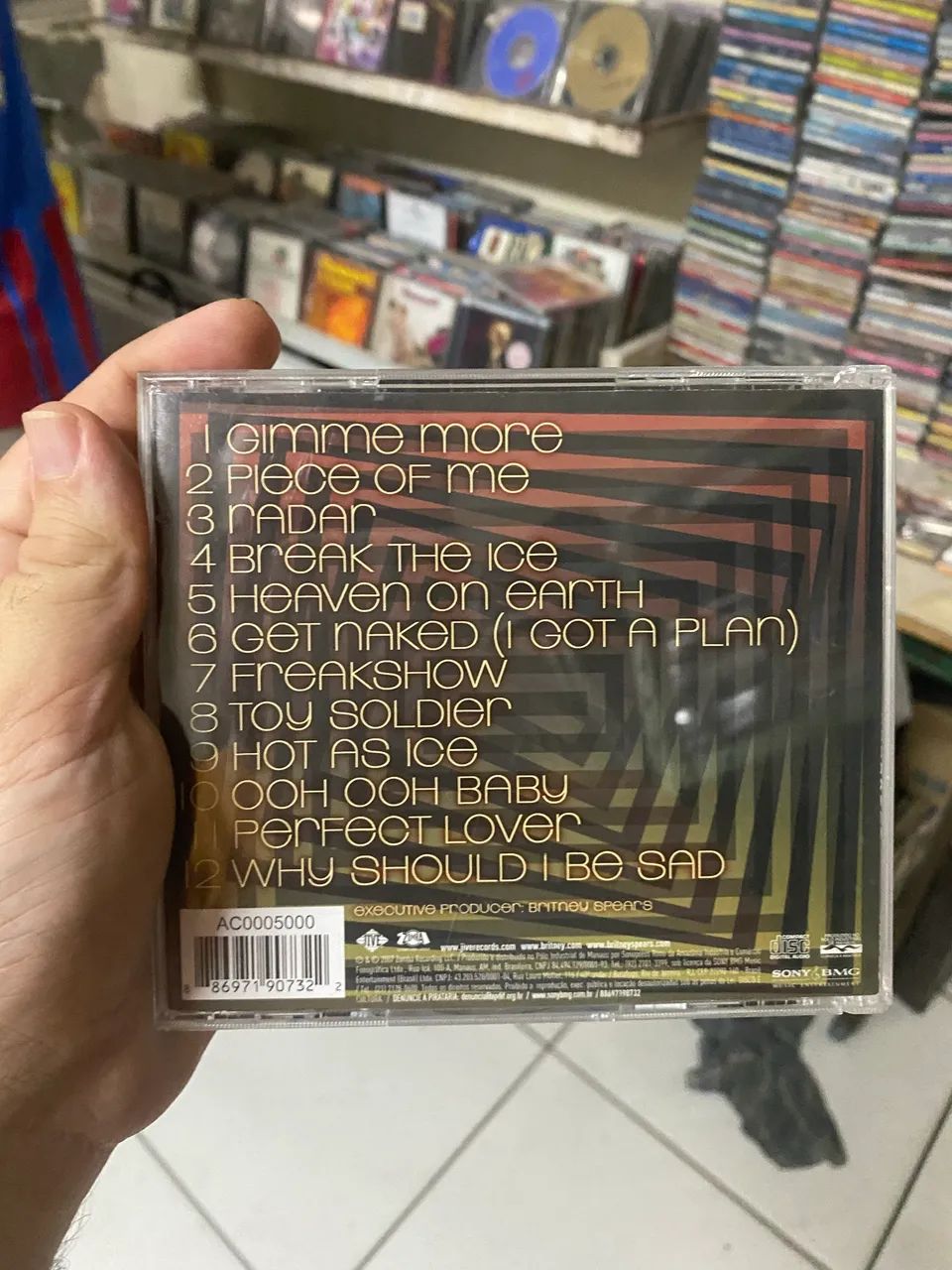 Cd Britney Spears "Blackout" - Foto 2