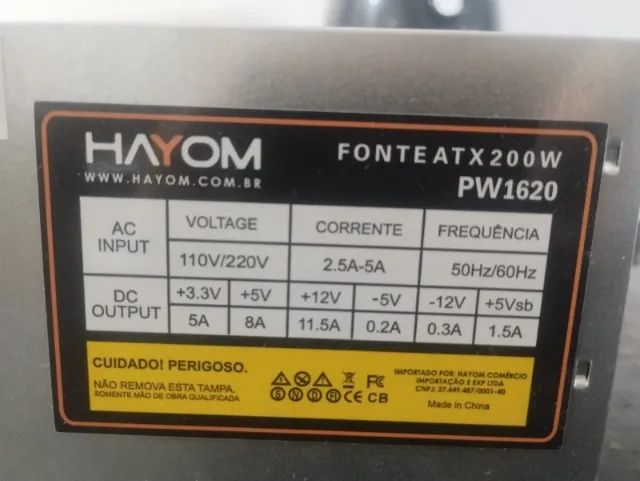 Fonte ATX 200W - Foto 2