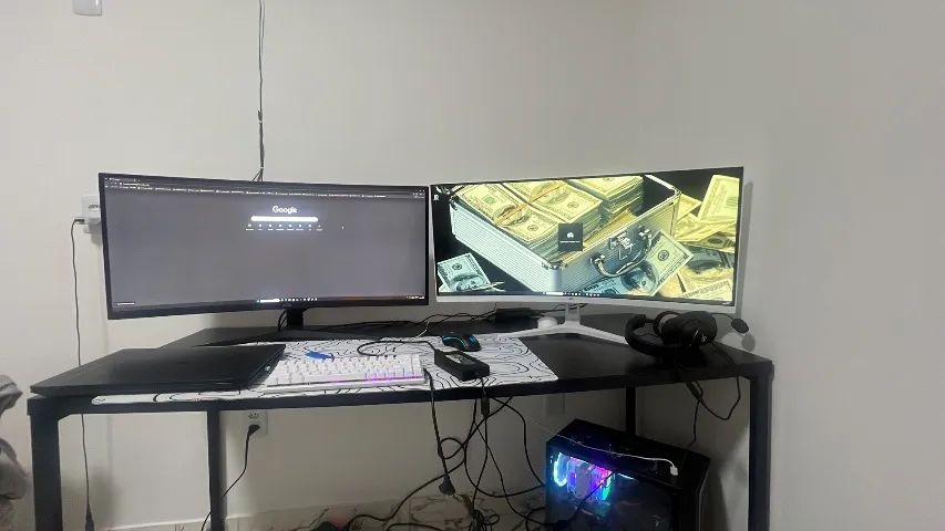 PC COM DUAS TELAS DE 34 POLEGADAS, I5 10° GERAÇÃO, 16 GB DE RAM.  - Foto 4