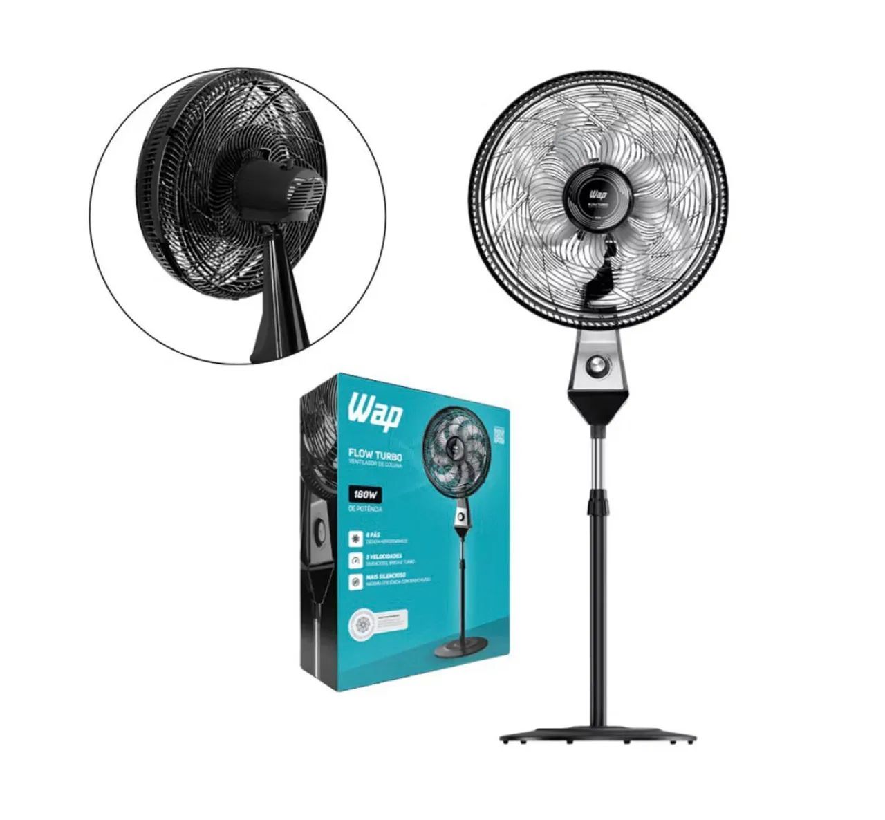 Ventilador turbo de coluna  - Foto 2