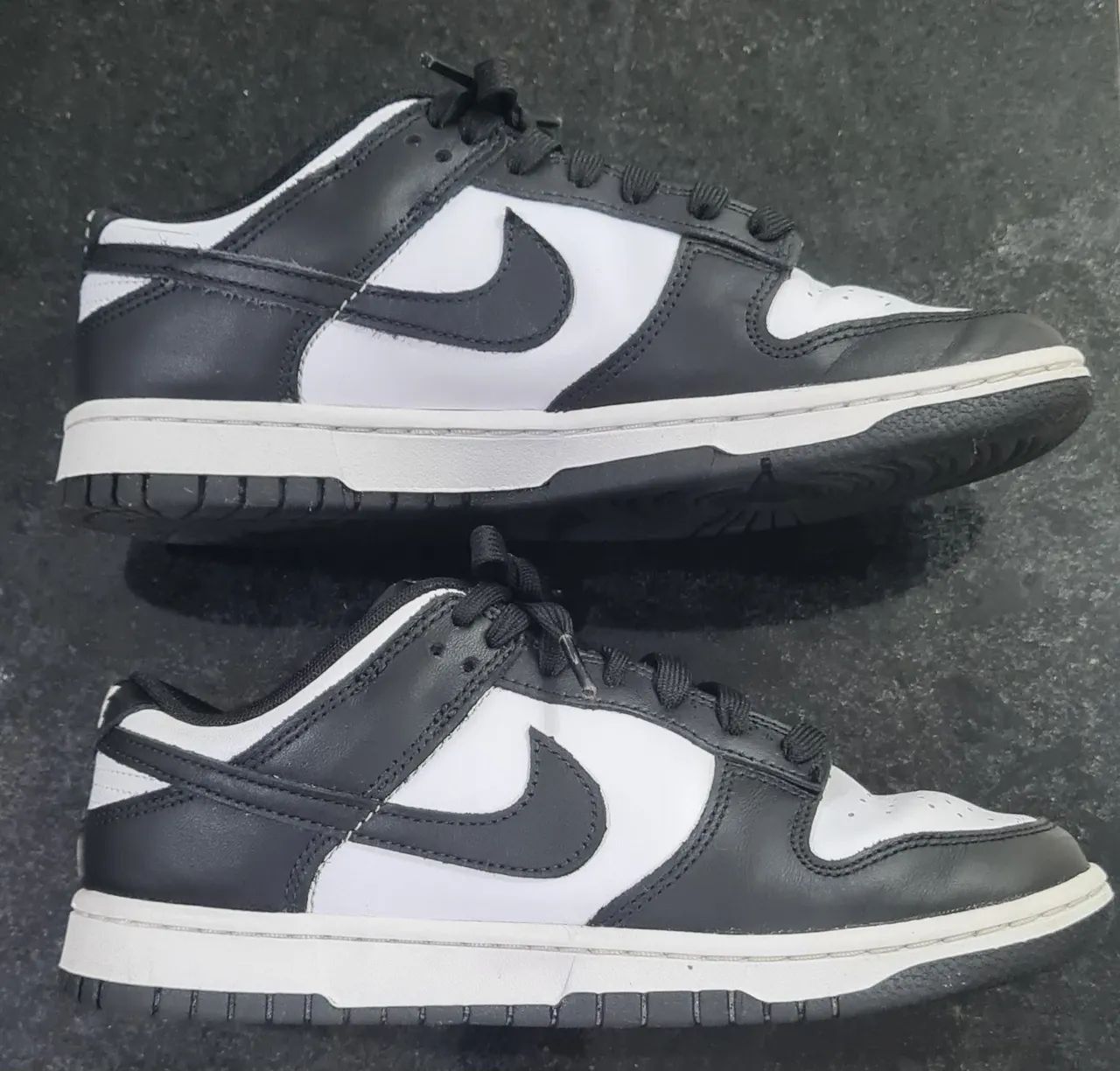 Tênis Nike Dunk Low Panda Preto e Branco Tam 39  - Foto 3