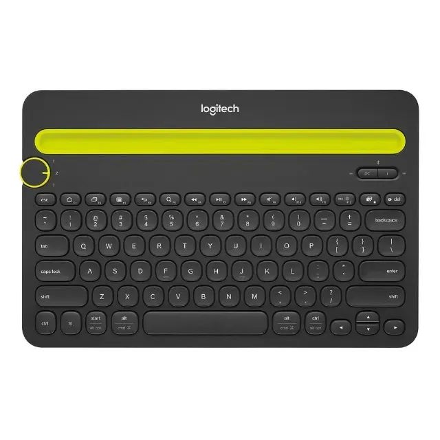 Teclado sem fio Logitech K480 c/Suporte Integrado para Smartphone e Tablet, Bluetooth 