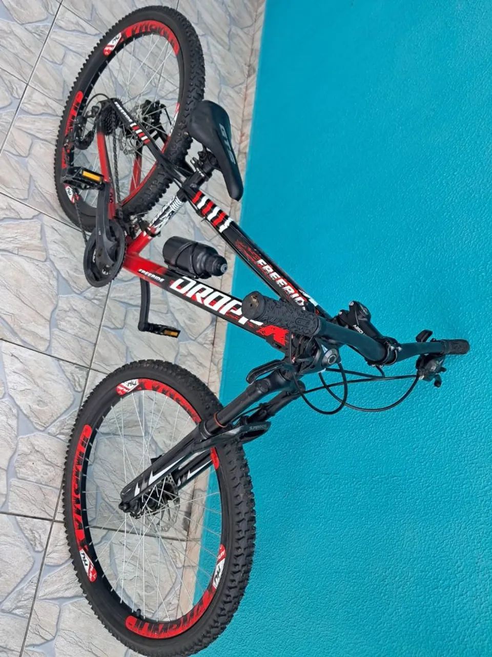 Bicicleta DROPP  Aro 26 Grau Semi Nova  - Foto 2