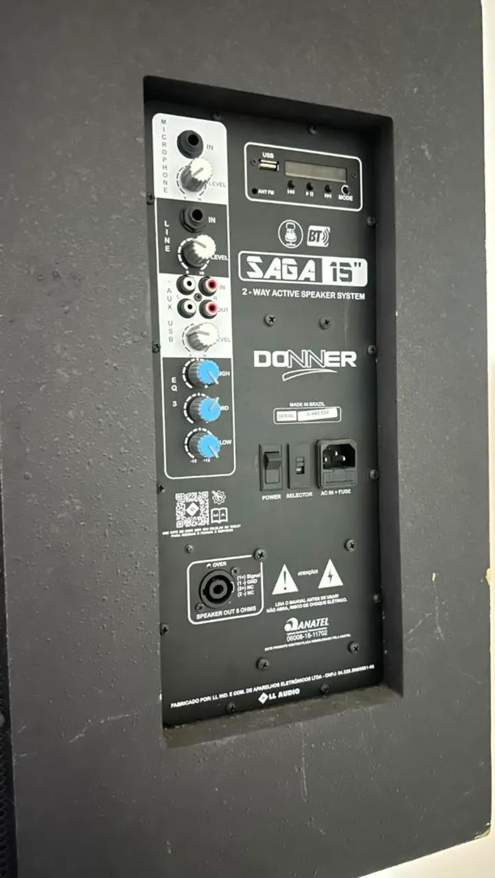 Caixa ativa 15 Donner bluetooth  - Foto 2