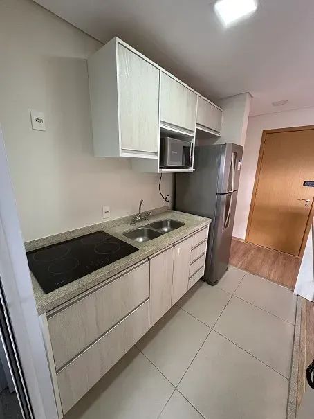 Apartamento 01 dormitório mobiliado em Alphaville - Foto 5