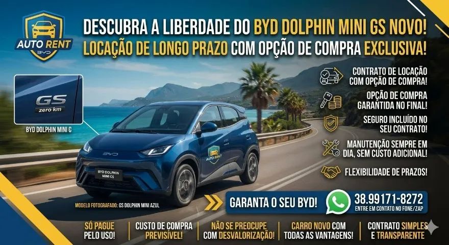 BYD Dolphin Mini (Elétrico) 2025