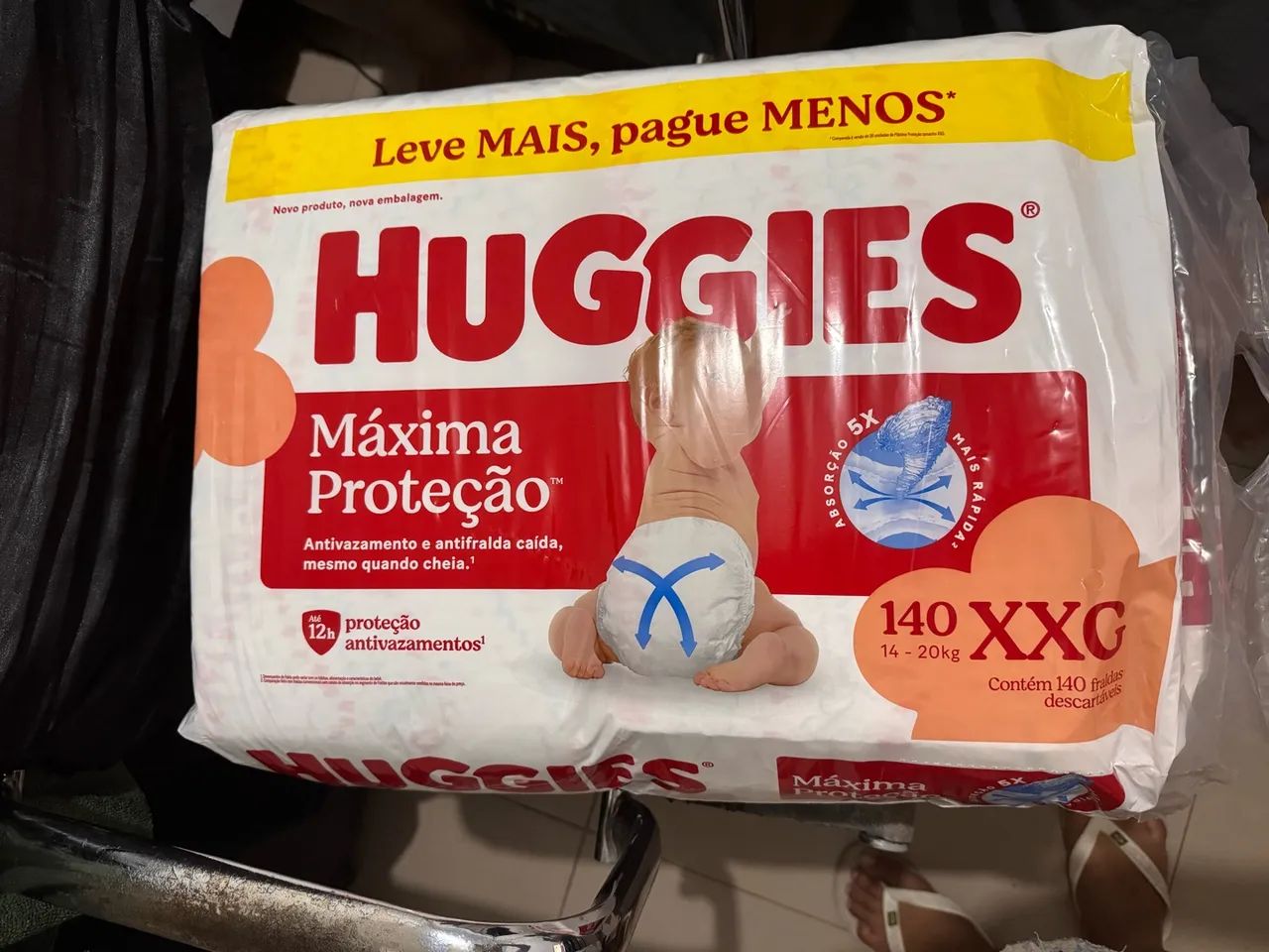 Fralda Huggies xxg 