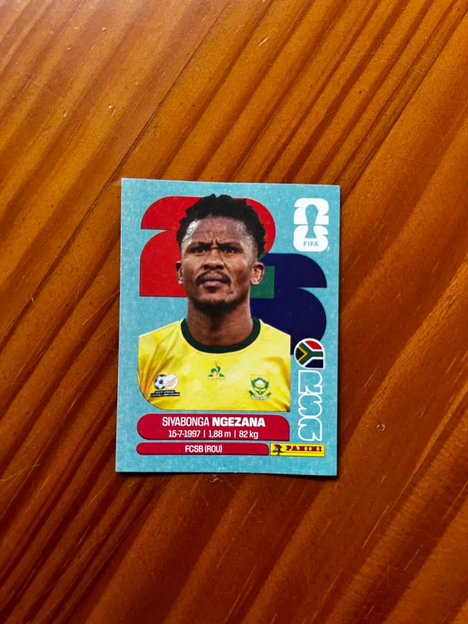 Figurinha da Copa do Mundo 2026 - RSA 8