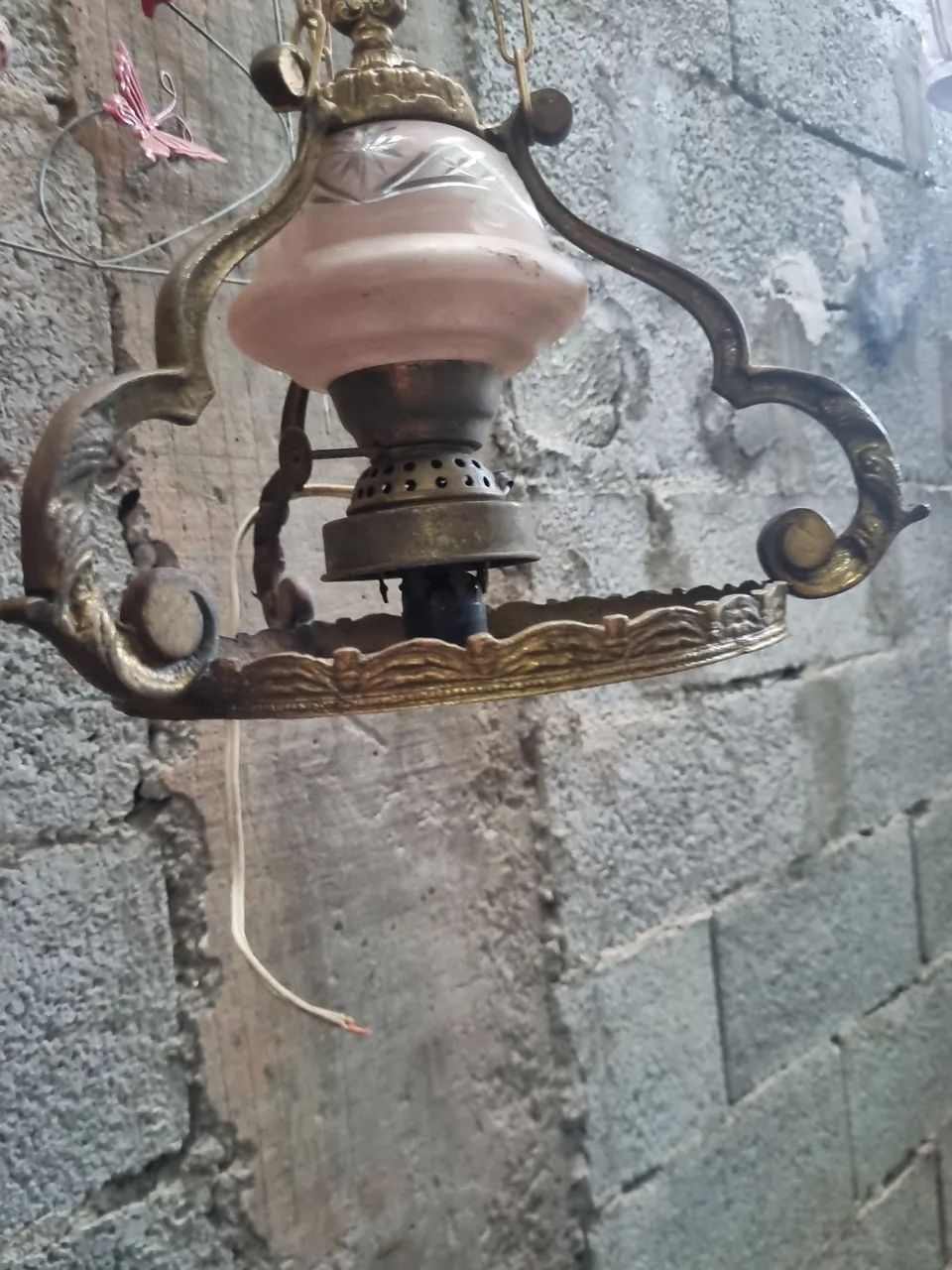 Luminárias antiga em perfeito estado e conservada  - Foto 5