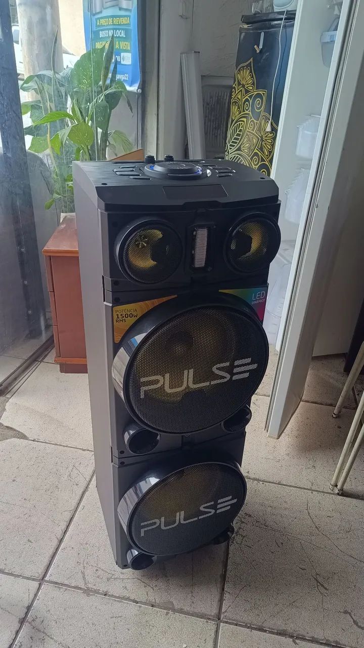 Caixa de som pulse 1500w - Foto 4
