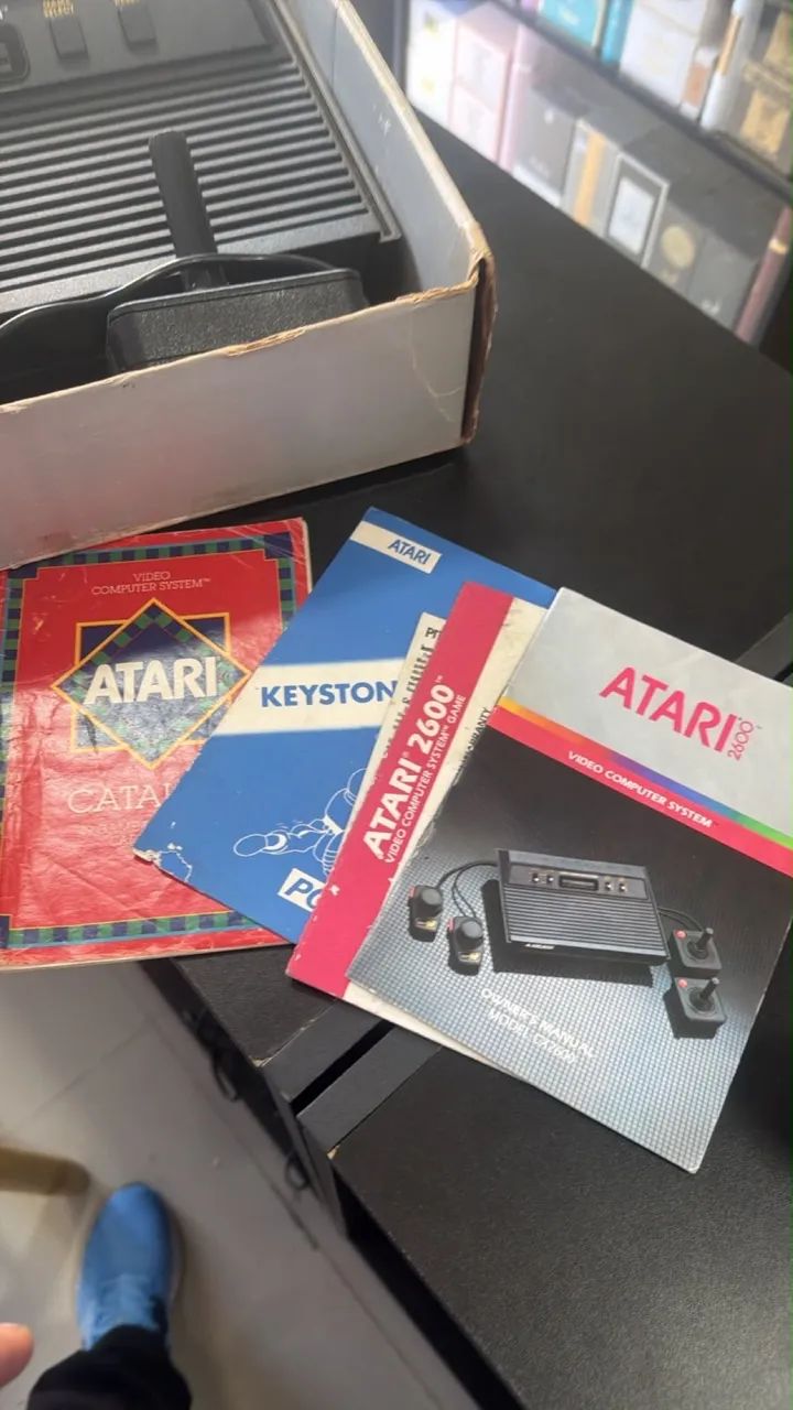 Atari 2600 na caixa já no Av  - Foto 4