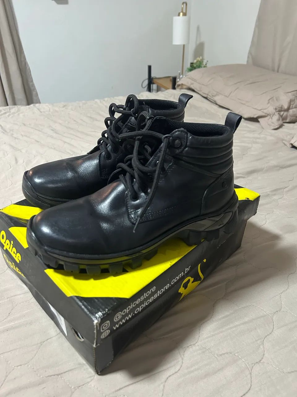 Bota de segurança de trabalho