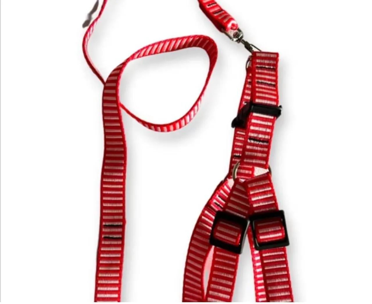 Coleira peitoral porte médio e grande tamanho G, GG  - Foto 4