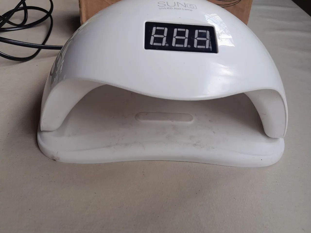 Cabine led/uv Sun5 48w para unhas - Foto 2