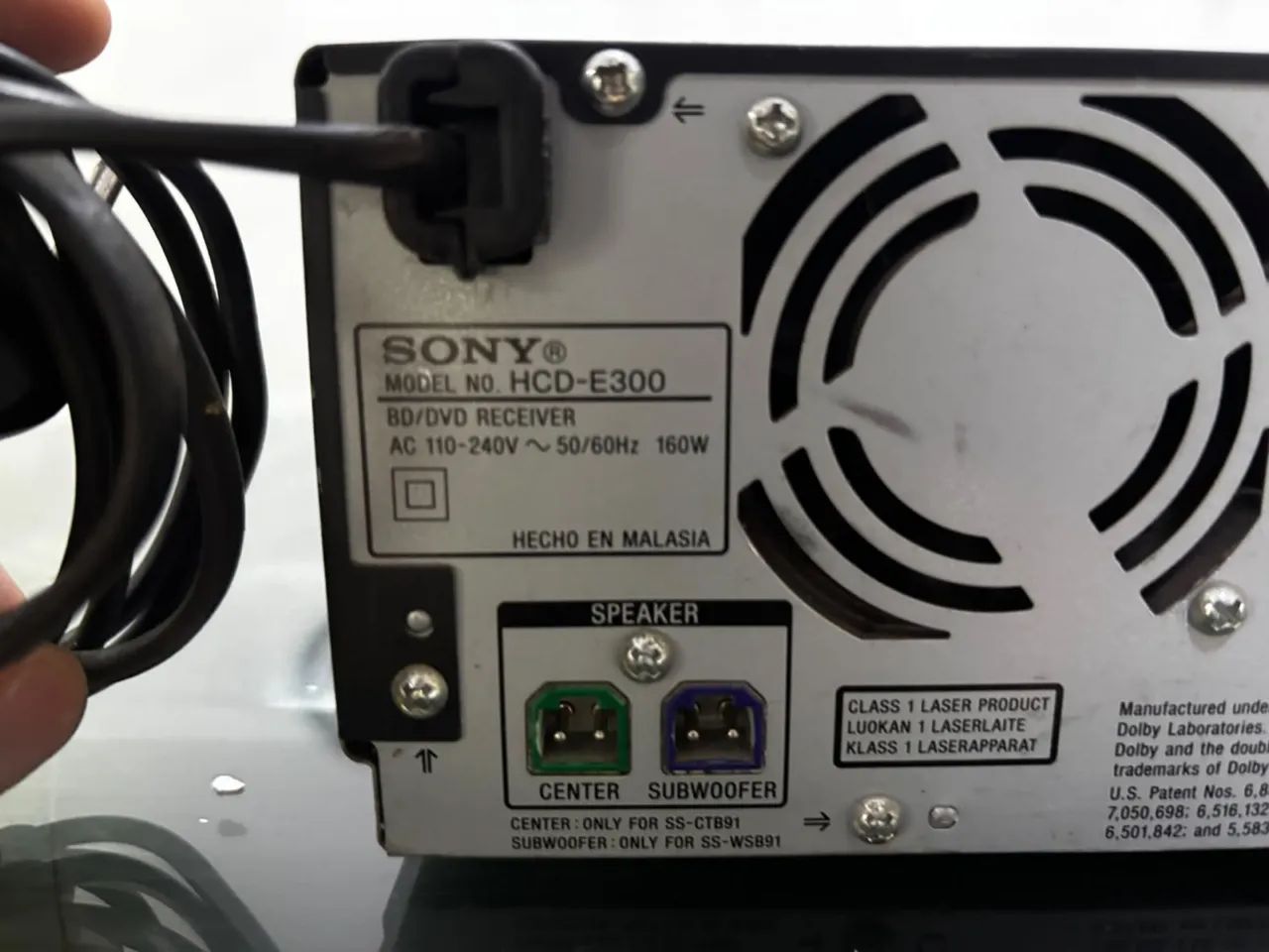 Bluray Sony HCD-E300 - Foto 3