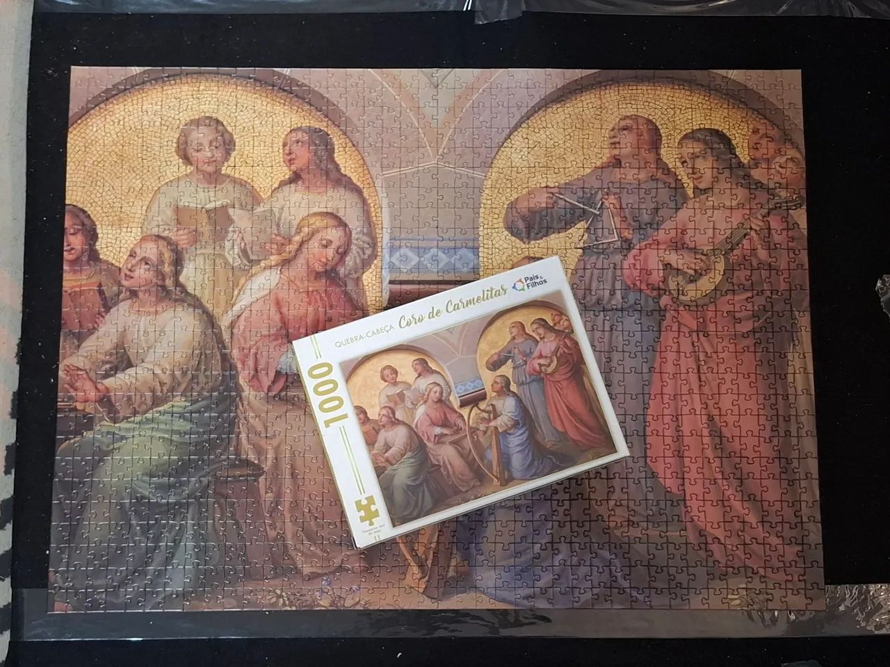 Quebra-cabeça Coro de Carmelitas 1000 peças - Foto 2
