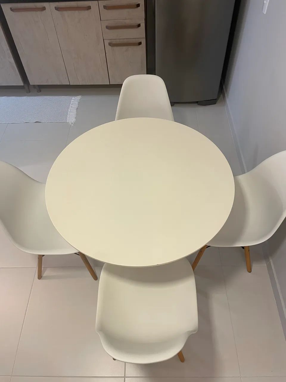 Mesa de jantar redonda 90cm - Foto 2