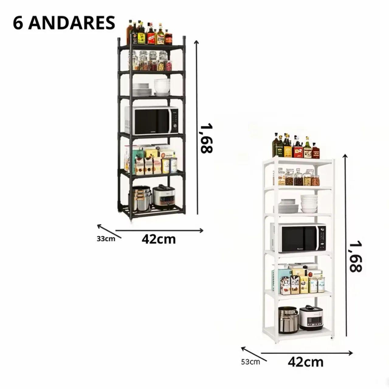 Estante multiuso 6 andares  - Foto 5