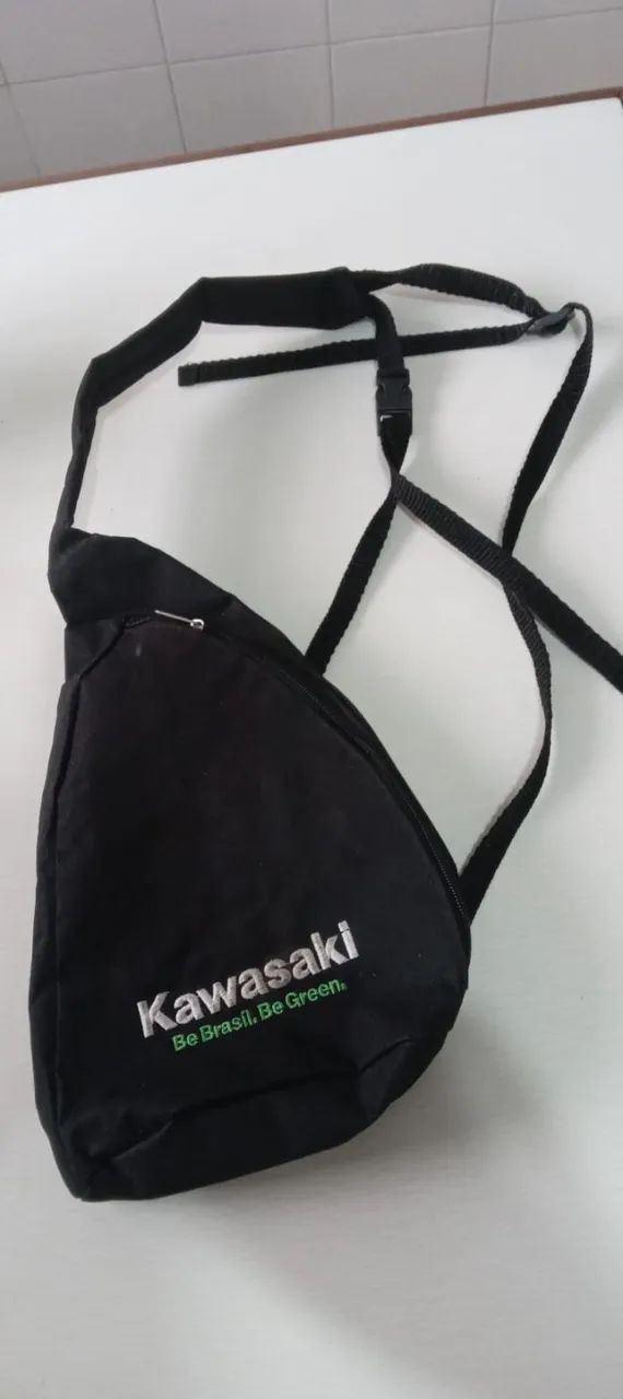 Mochila Original Kawasaki Preta - Foto 5