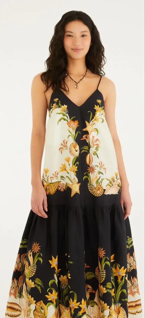 Vestido Concha Surreal TAM. GG - Farm - Foto 2