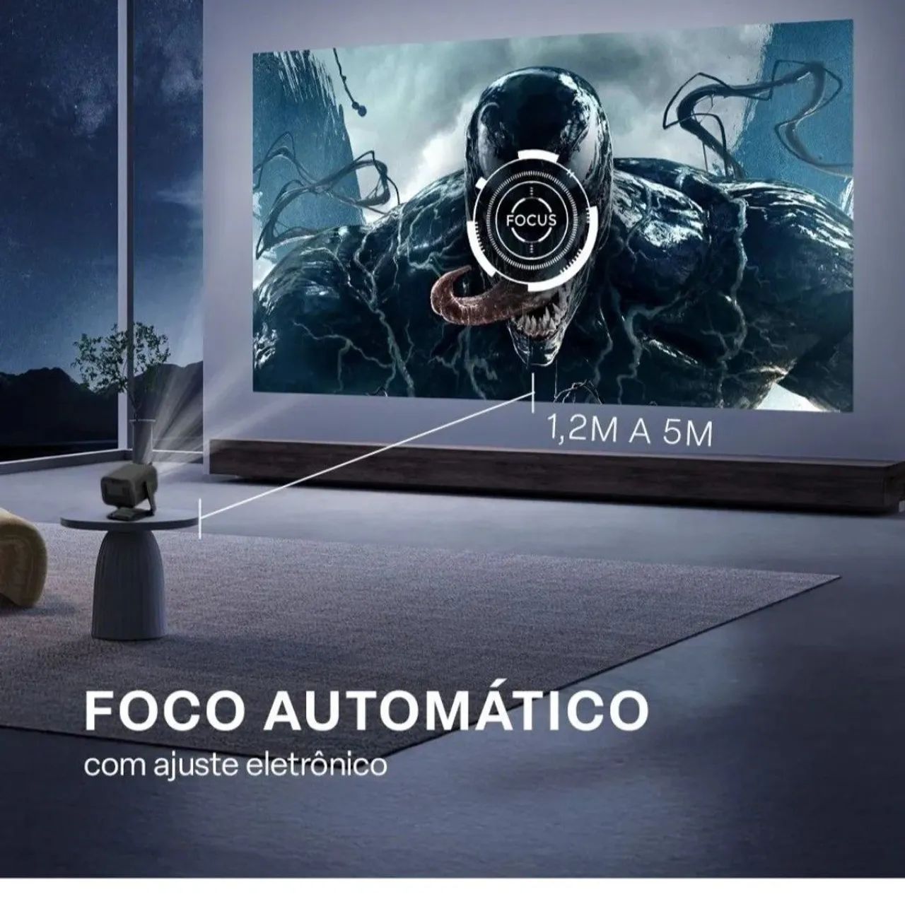 PROJETOR SMART FULL HD PJ300N - Foto 3