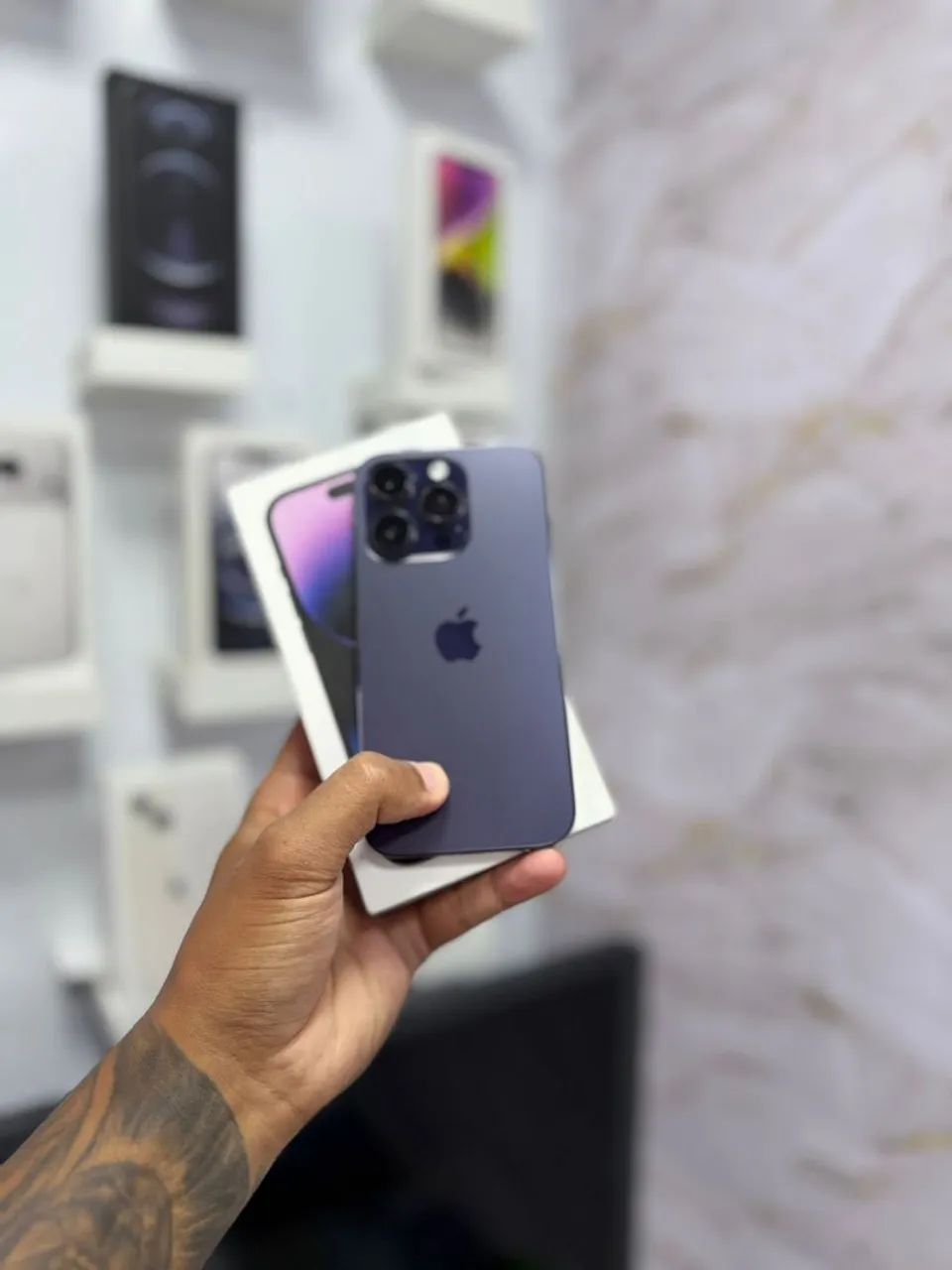 IPHONE 14 PRO 256GB <br>TELA NOVA<br>R$ 2.650,00 - Foto 3