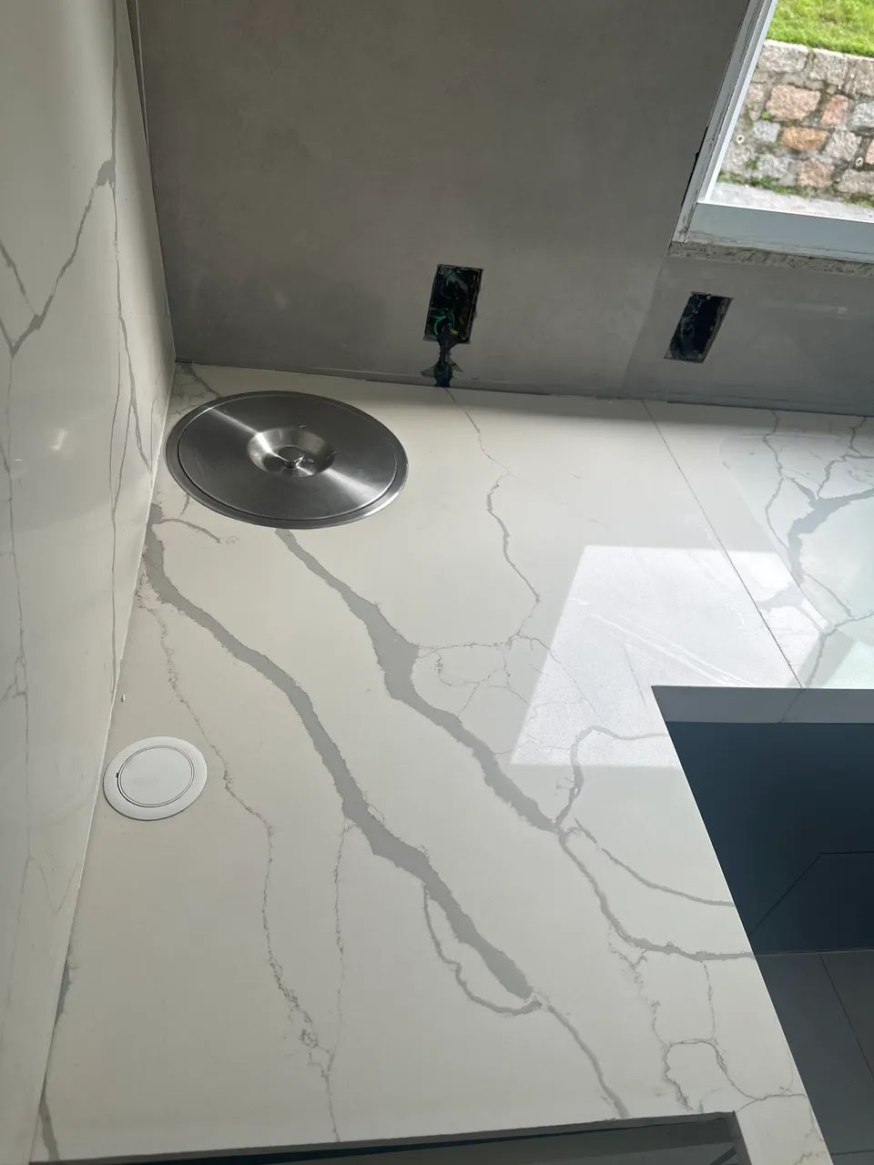 Bancada Quartzo Calacata cozinha + Lavação  - Foto 3