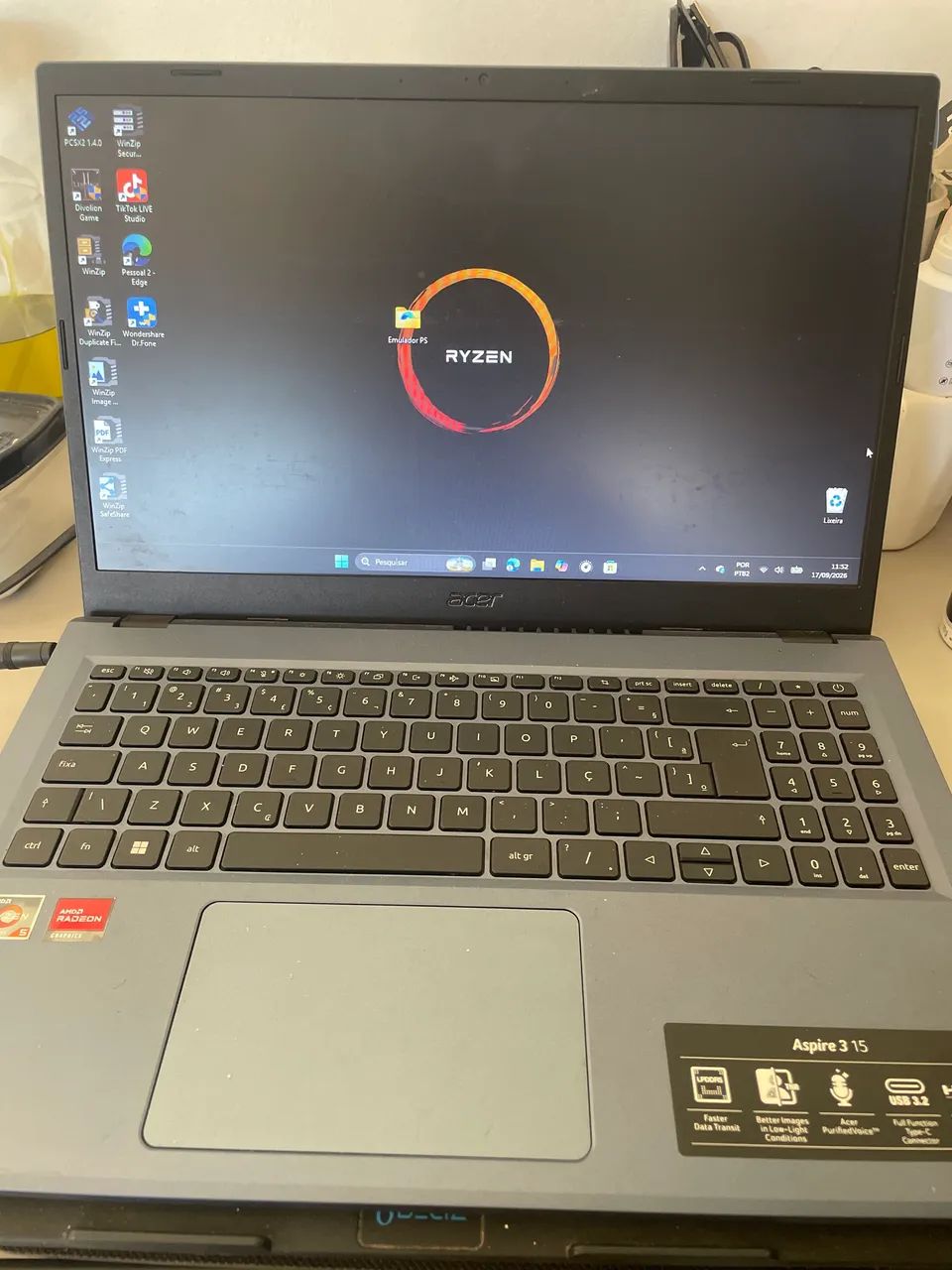 Notebook Aspire 3 15