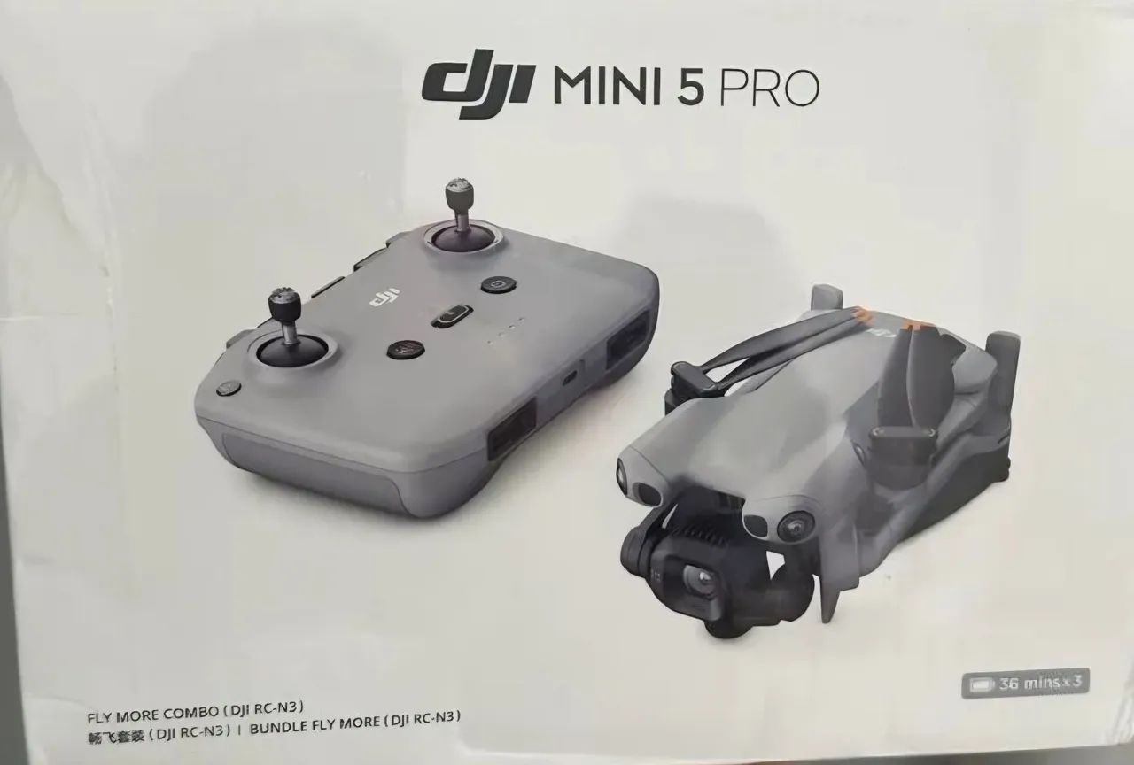 Drone mini 5 pro sem  tela e 1 bateria anatel - Foto 3