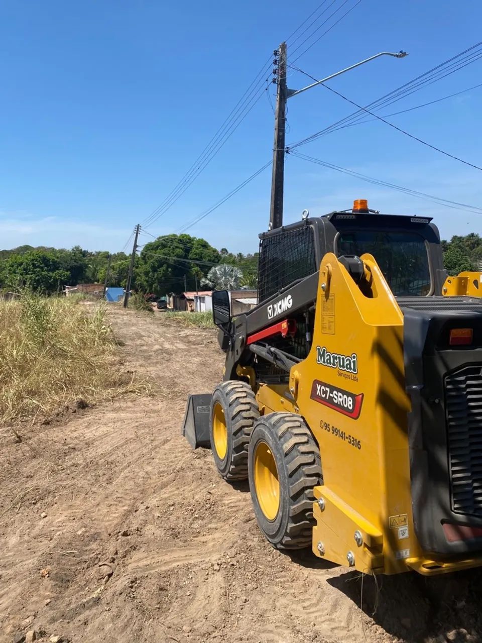 Locação de mini máquinas de terraplenagem mini escavadeira carregadeira   - Foto 3