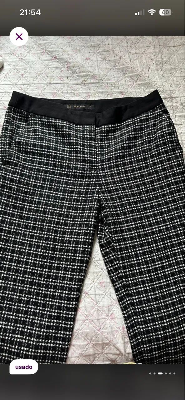 Calça Zara TAM P - Foto 2