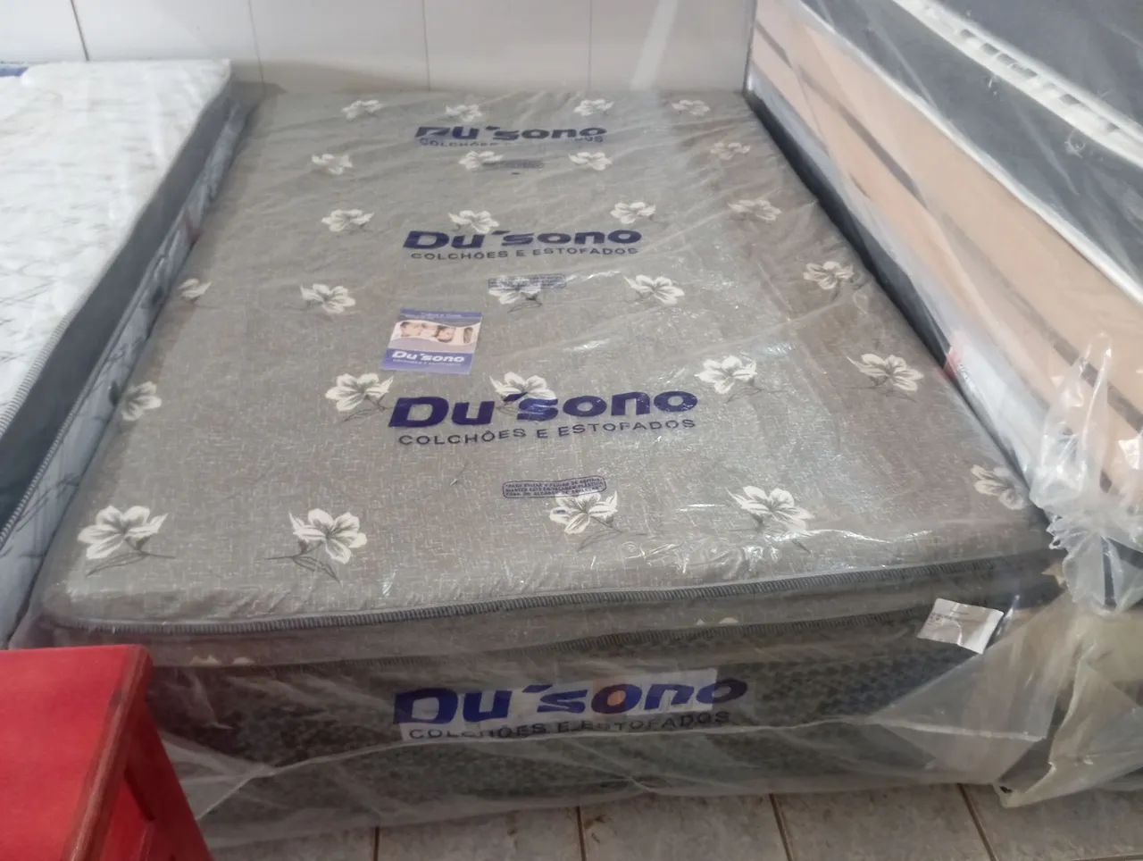 Cama box casal nova com pilowtop 