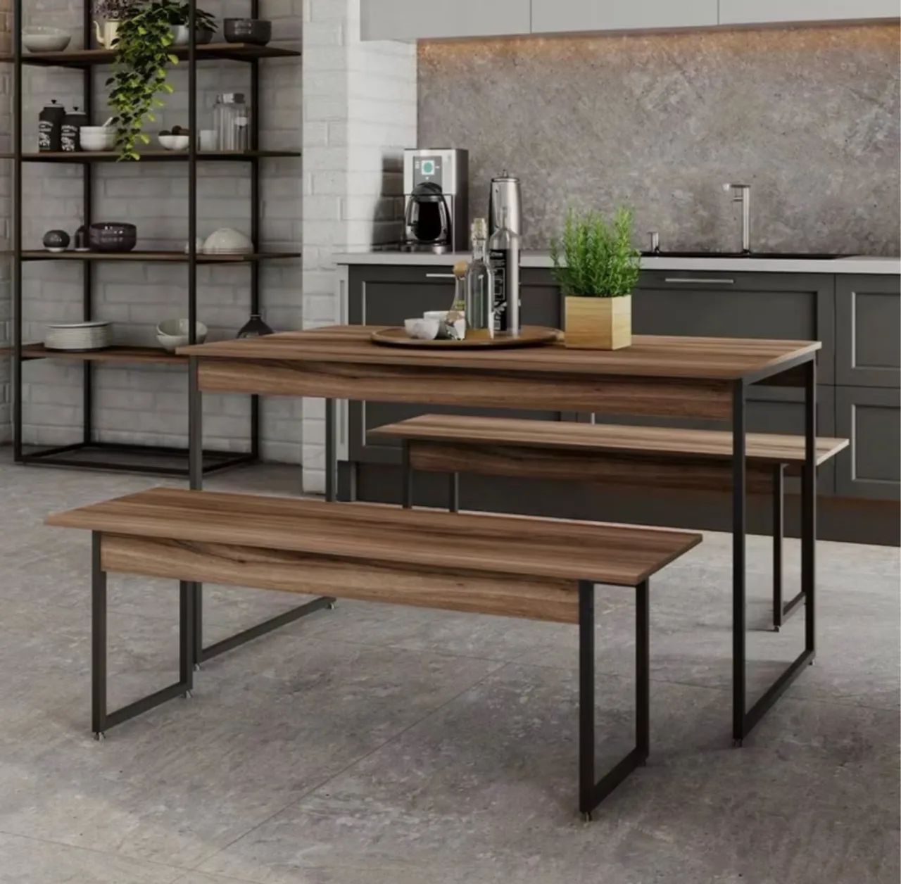 Mesa e 2 bancos64985861227522120