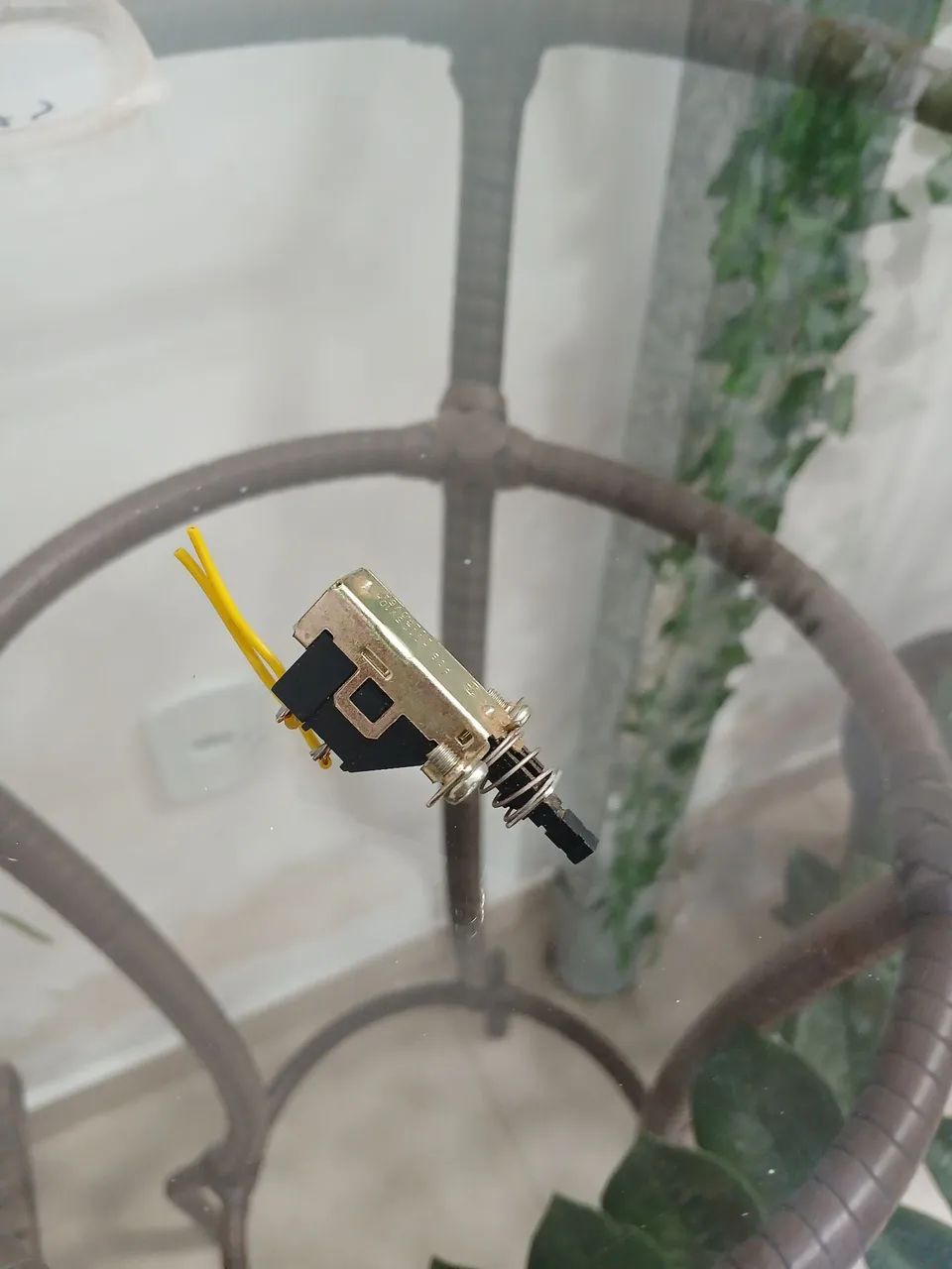 Chave power tape deck gradiente c424 