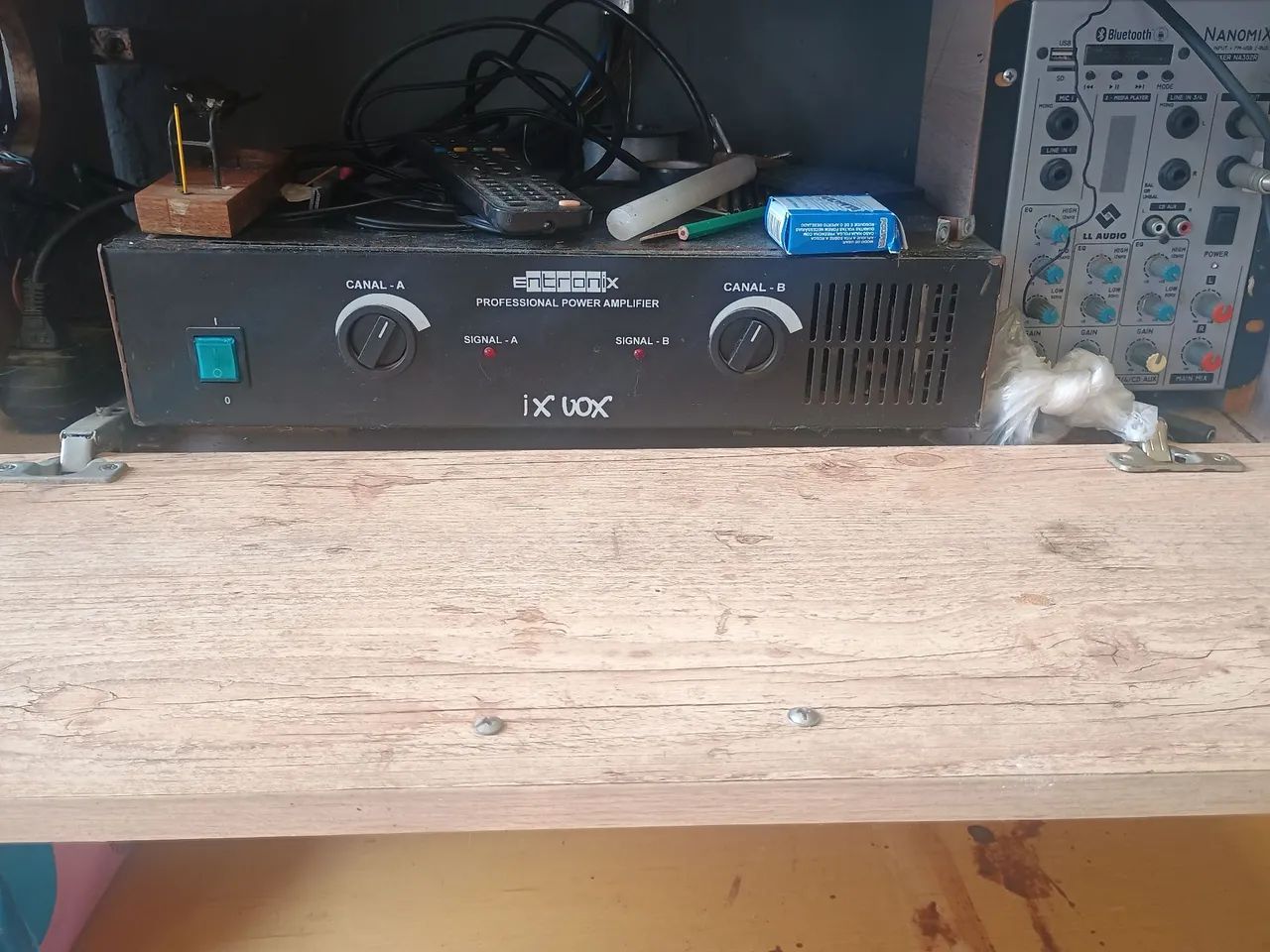 Equipamento de som 
