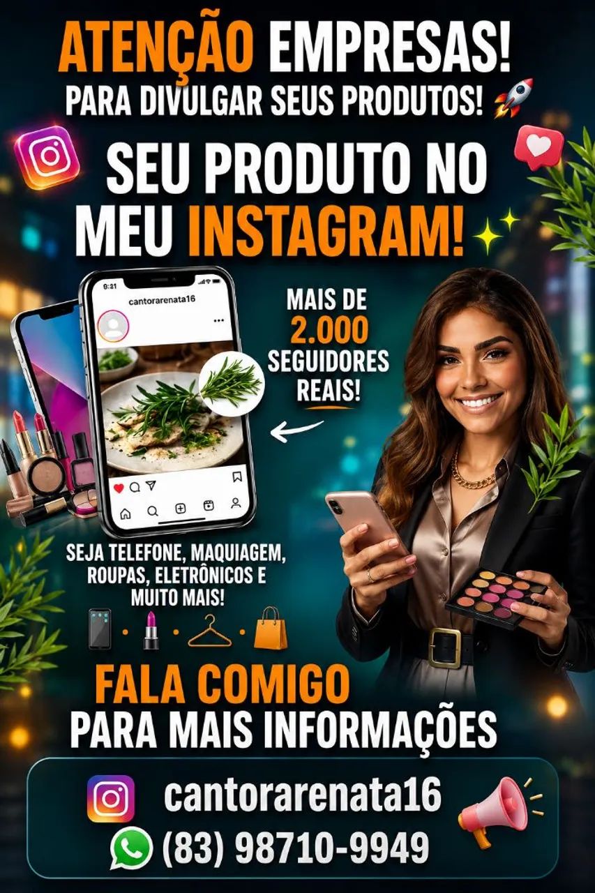 Divulgação de produtos