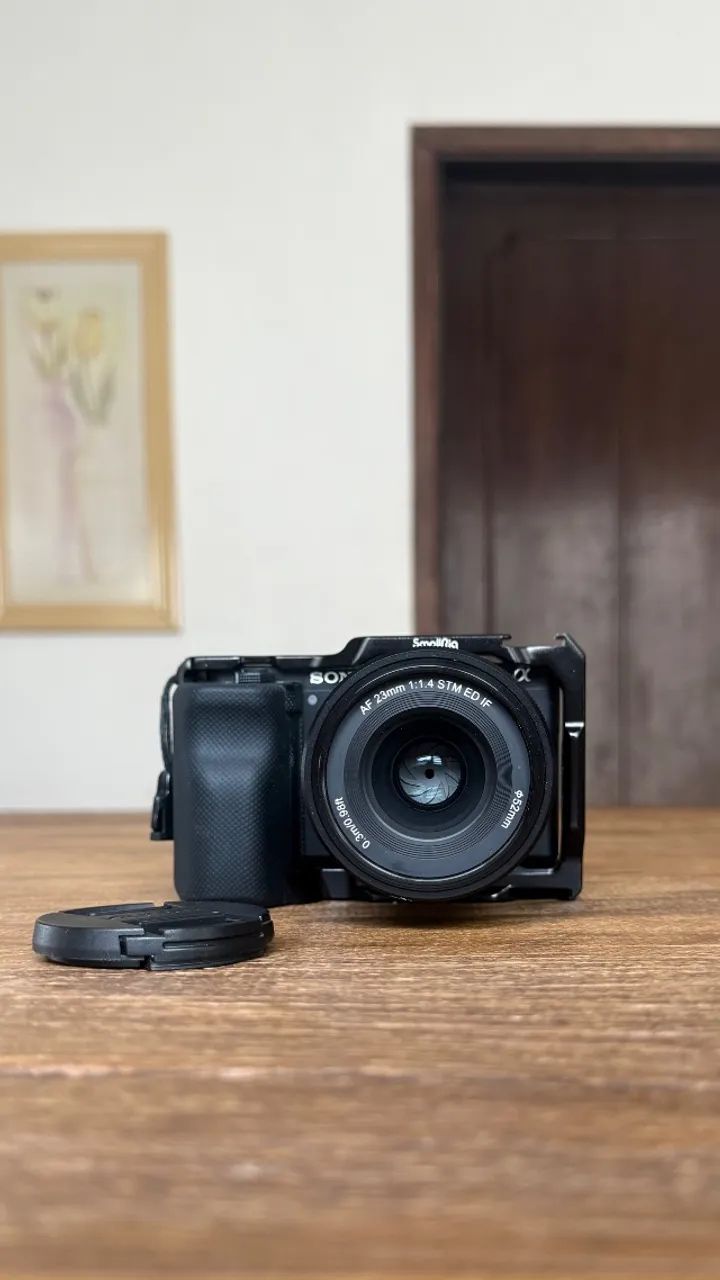 Câmera zve10 com duas lentes - Foto 2