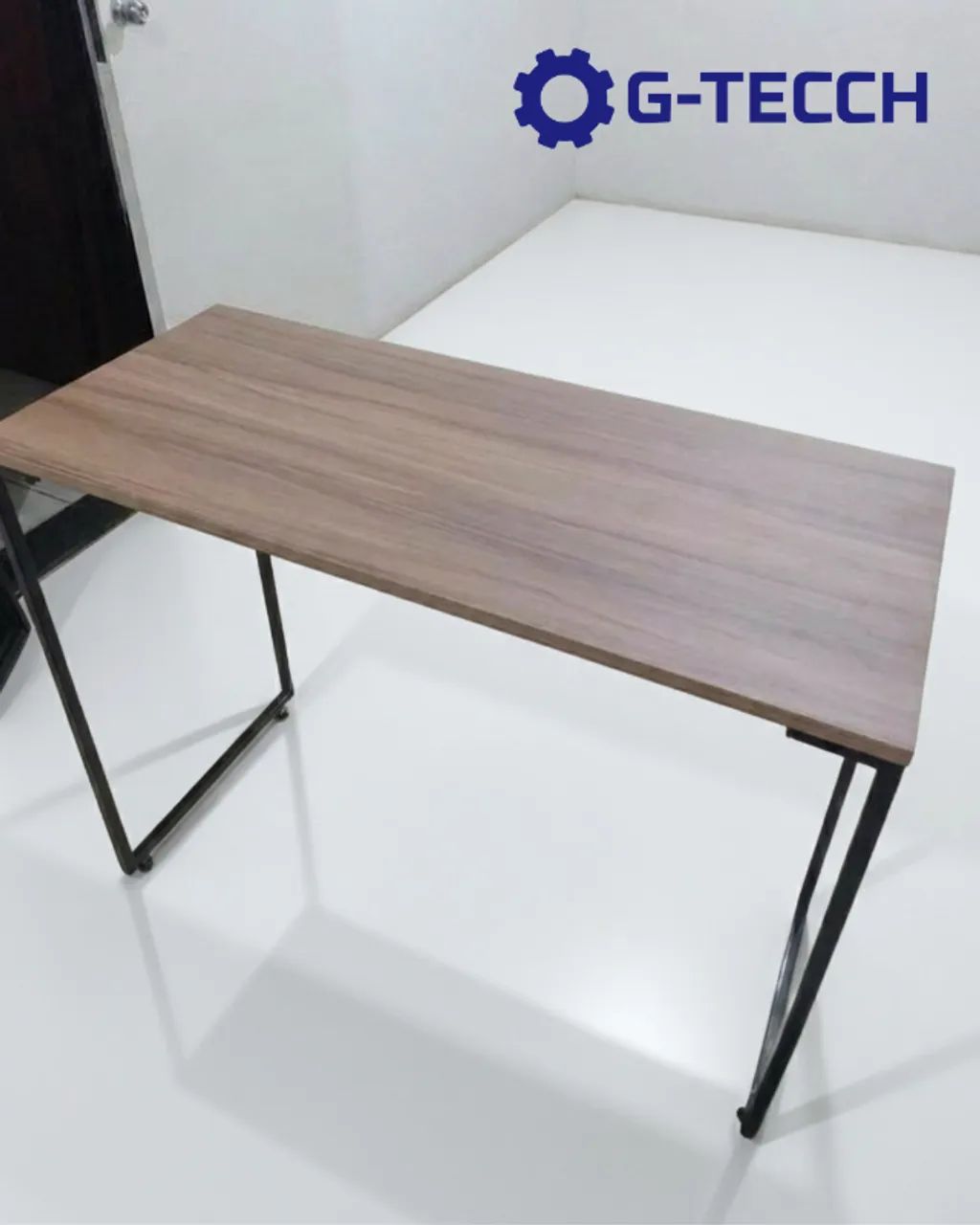 Escrivaninha NOVA Mesa Estilo Industrial Multiuso para Notebook de Estudo Computador Birô - Foto 2