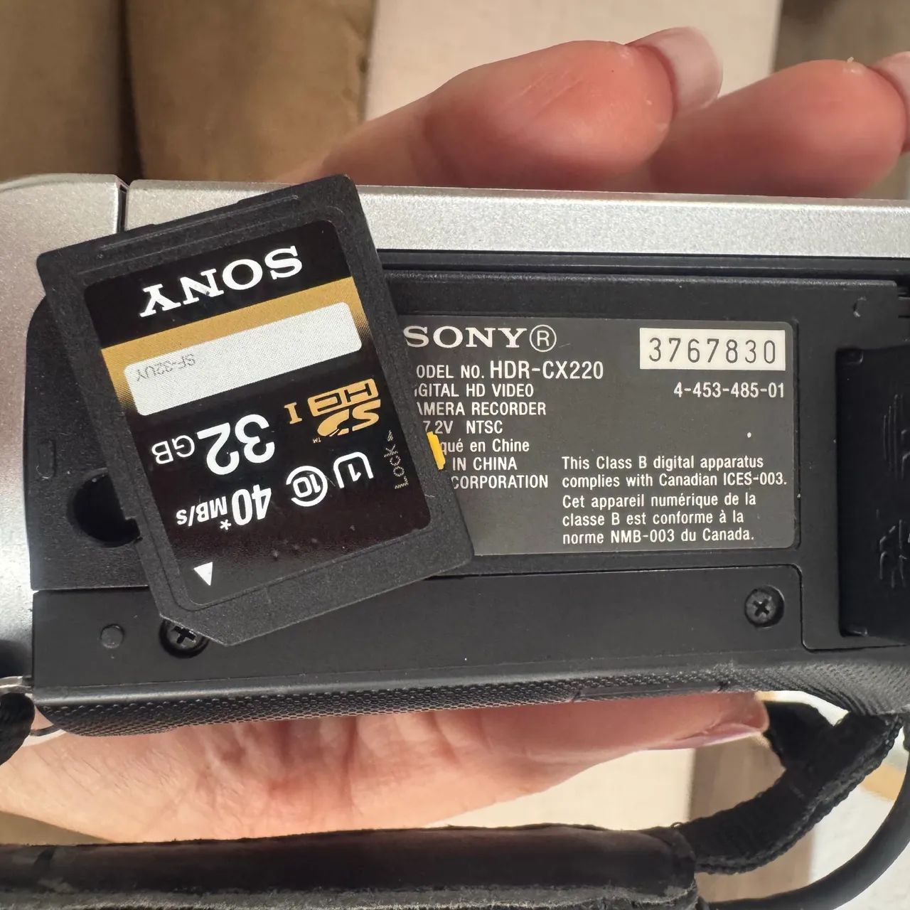 Filmadora e camera sonyCX-220 - Foto 4