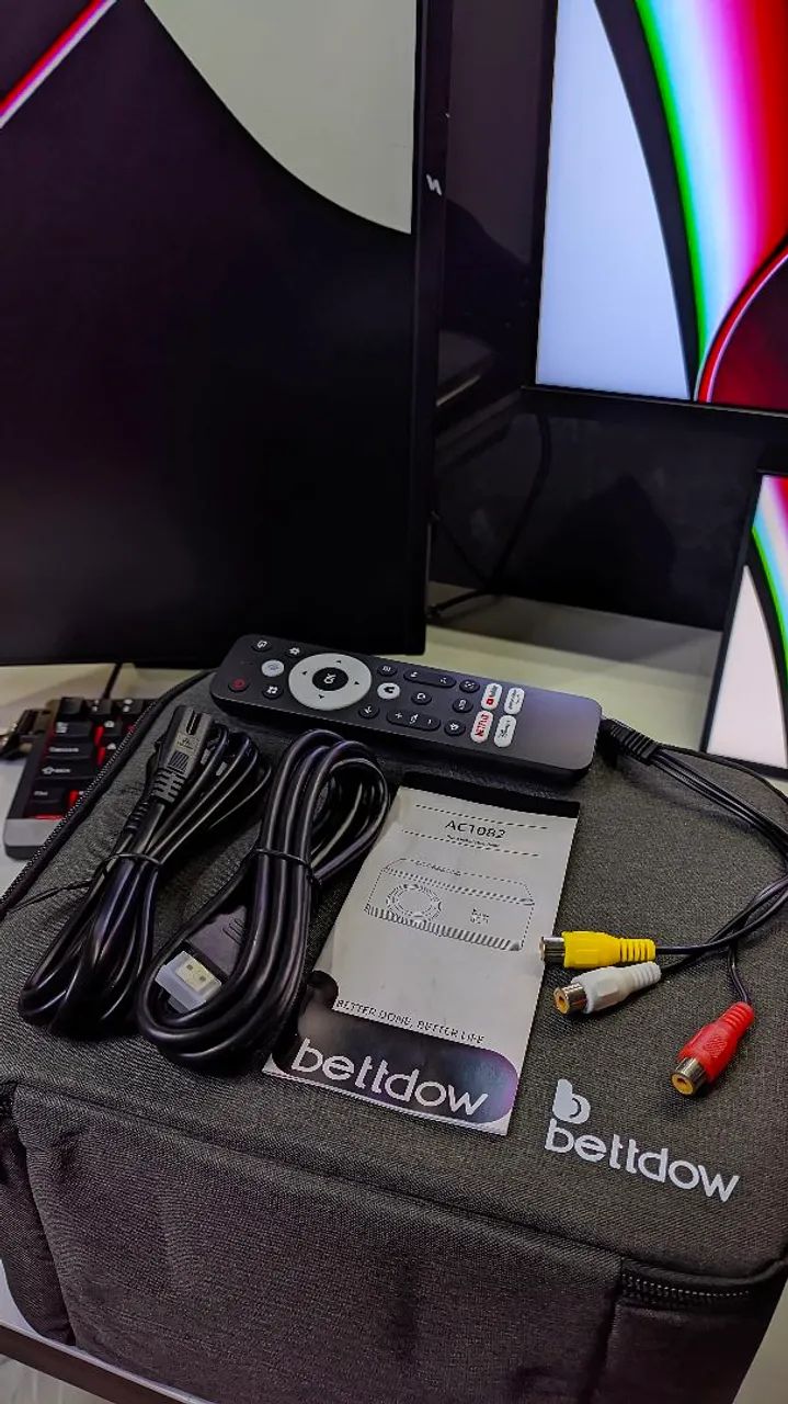 PROJETOR BETTDOW AC1082 ( NOVO ) - Foto 3