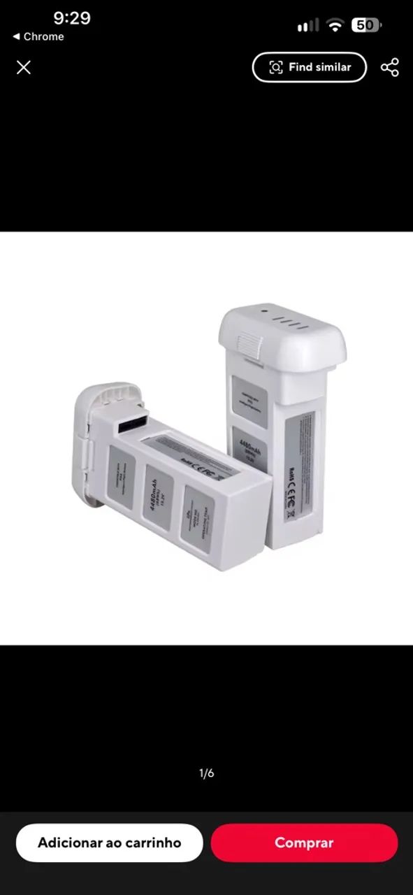 Bateria de drone DJi phantom 3 stardard 