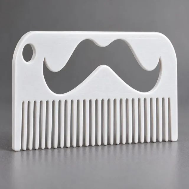Pente de Barba em Formato de Chaveiro - Foto 2
